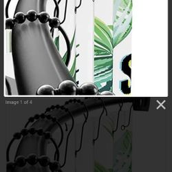 Curved Shower Curtain 