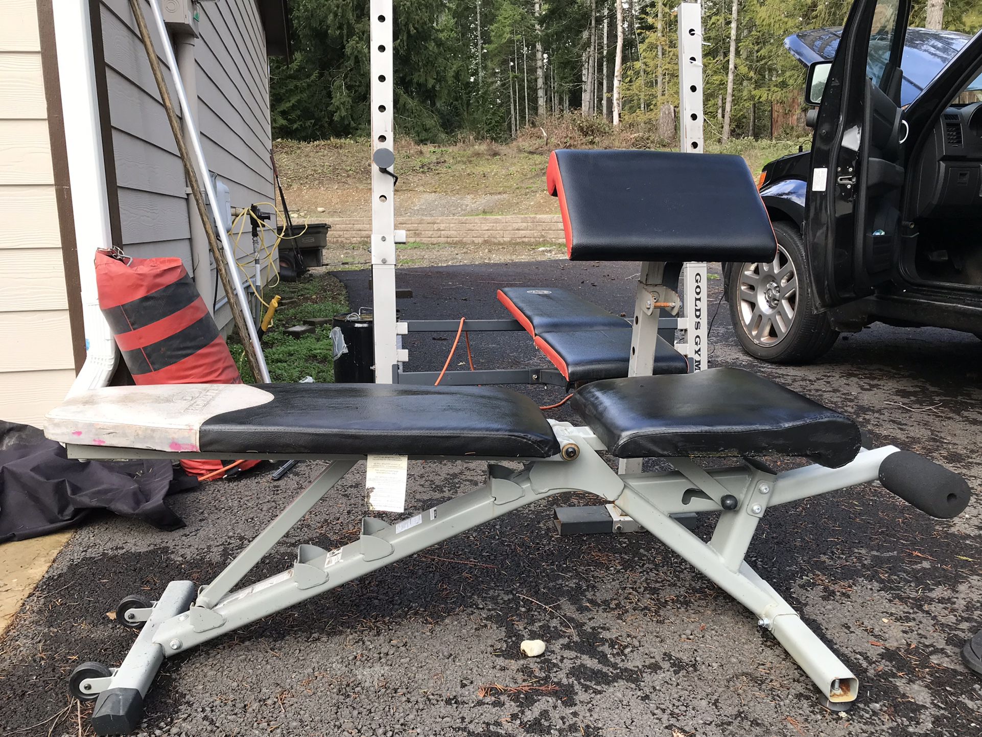 Boflex Bench, And Adjustable Weight Bench Both For $100