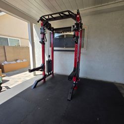Vesta Pro Series 2in1 Squat Rack | Functional Trainer | 400lb Weight Stack | Commercial Grade | Gym Equipment | FREE DELIVERY🚚 🔴