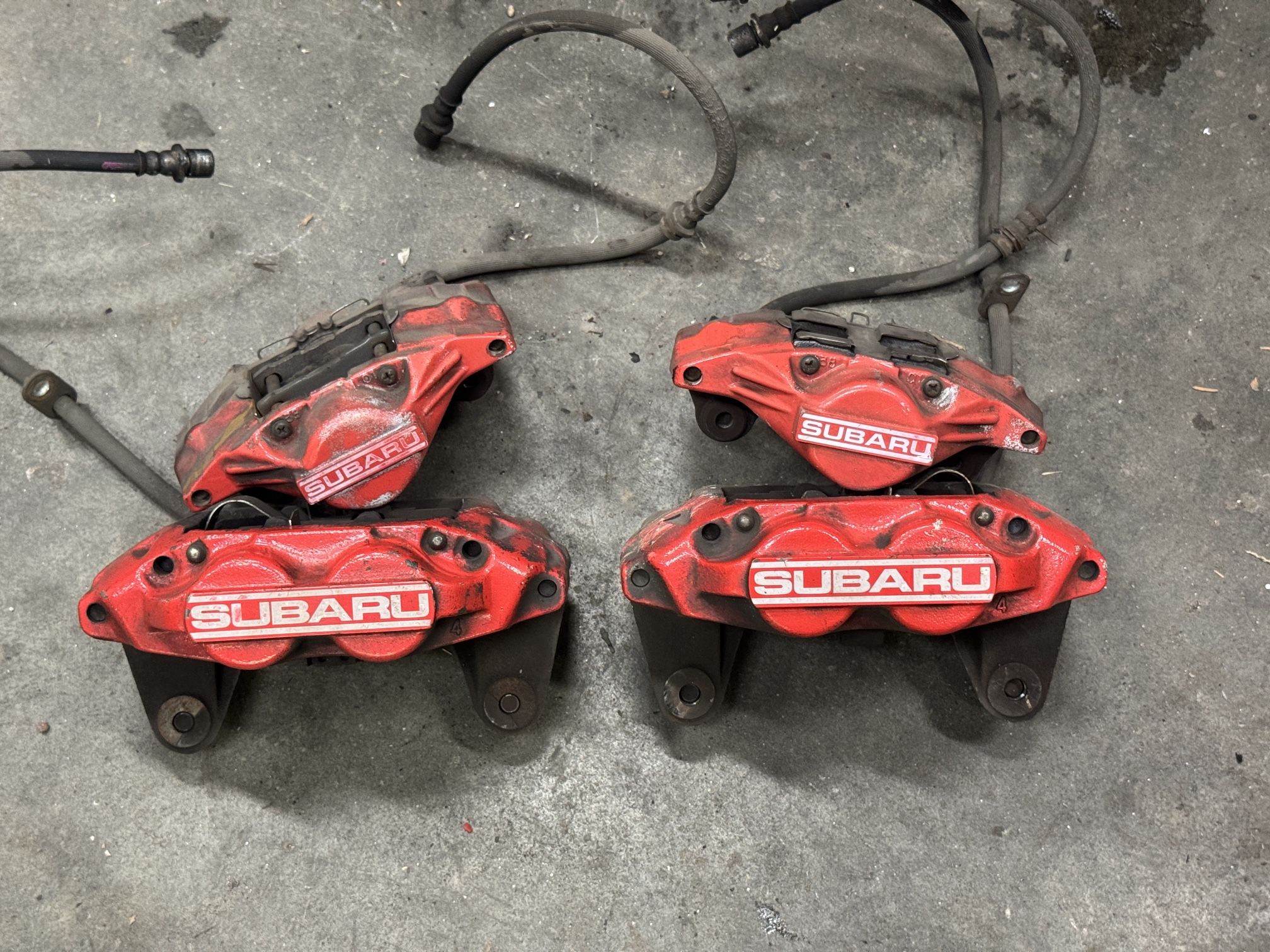 4pot/2pot Brake Calipers - 2006-2007 Subaru Impreza WRX