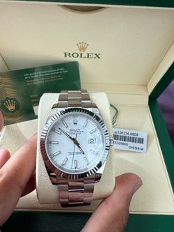Date just 41 mm watch