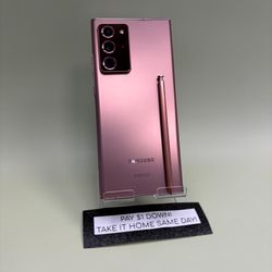 Samsung Galaxy Note 20 Ultra 5G - Pay $1 DOWN AVAILABLE - NO CREDIT NEEDED