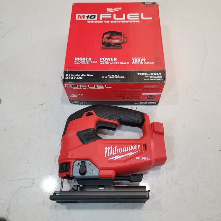 MilwaukeeM18 FUEL 18V Lithium Ion Brushless Cordless Jig Saw (Tool Only)