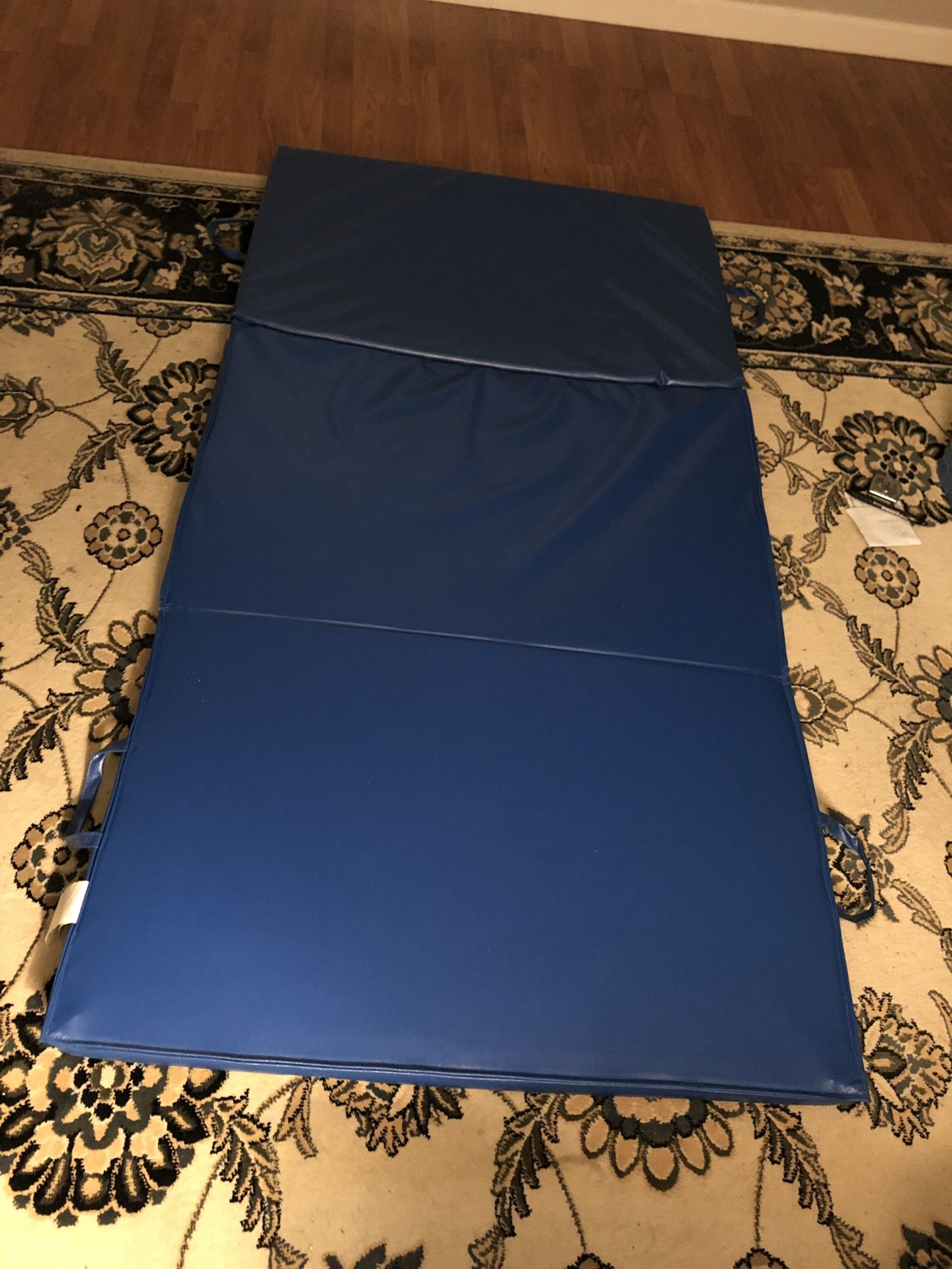 2" Thick Tri-Fold Exercise Mat with Carrying Handles