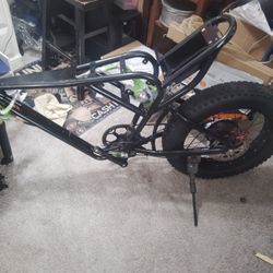 Ridestar Q20 Ebike Frame With1000 Watt Motor Back Tire 