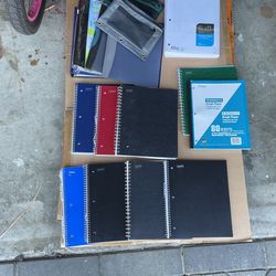 Notebooks / Binders / Paper