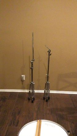 Cymbal Boom/Straight Stand Double Braced Legs - set of two
