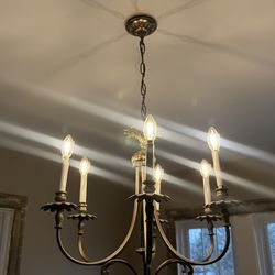 Antique look light fixture