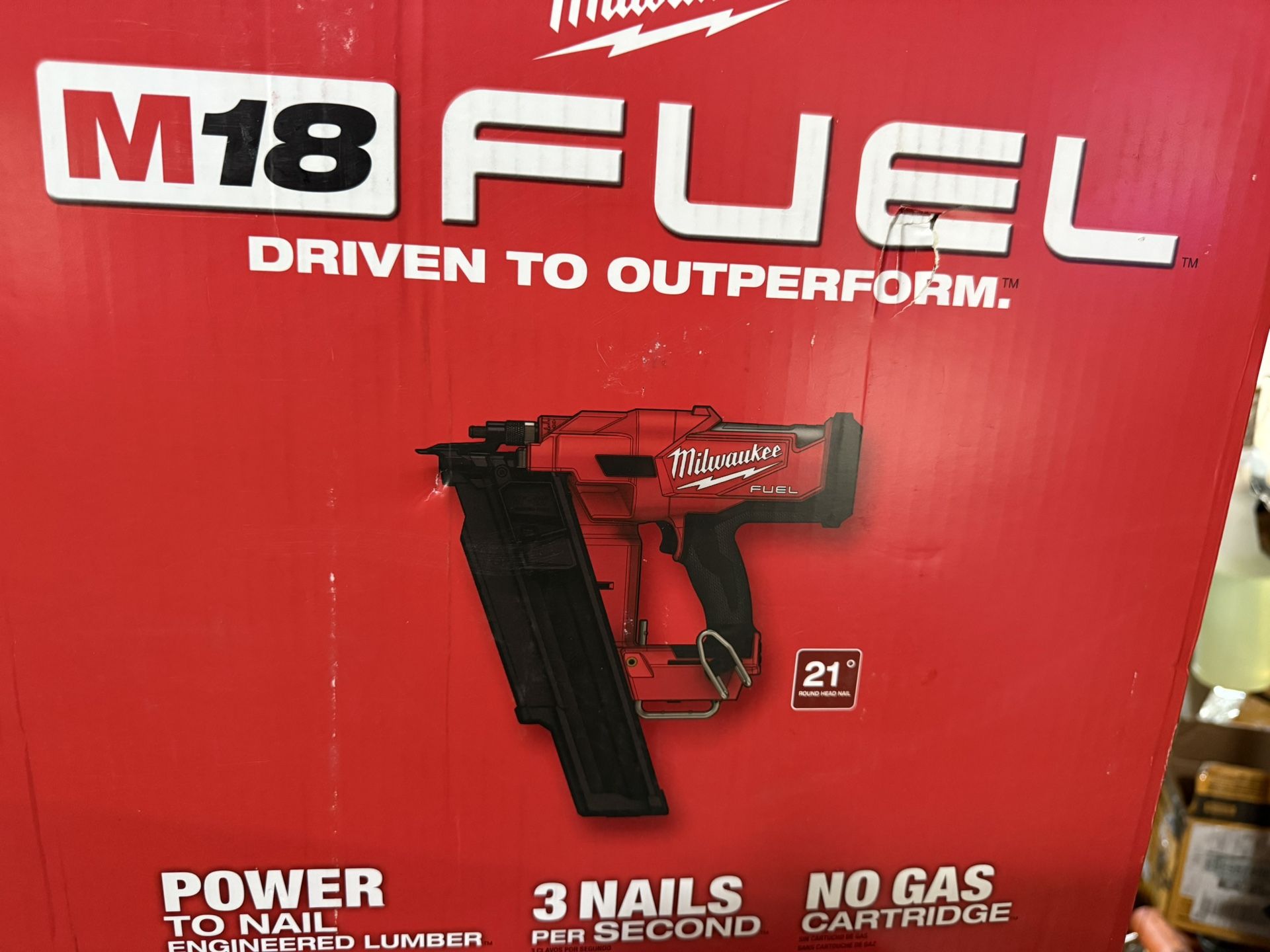 Milwaukee 2744-20 18V M18 FUEL 18V 21 Degree Framing Nailer - Bare Tool