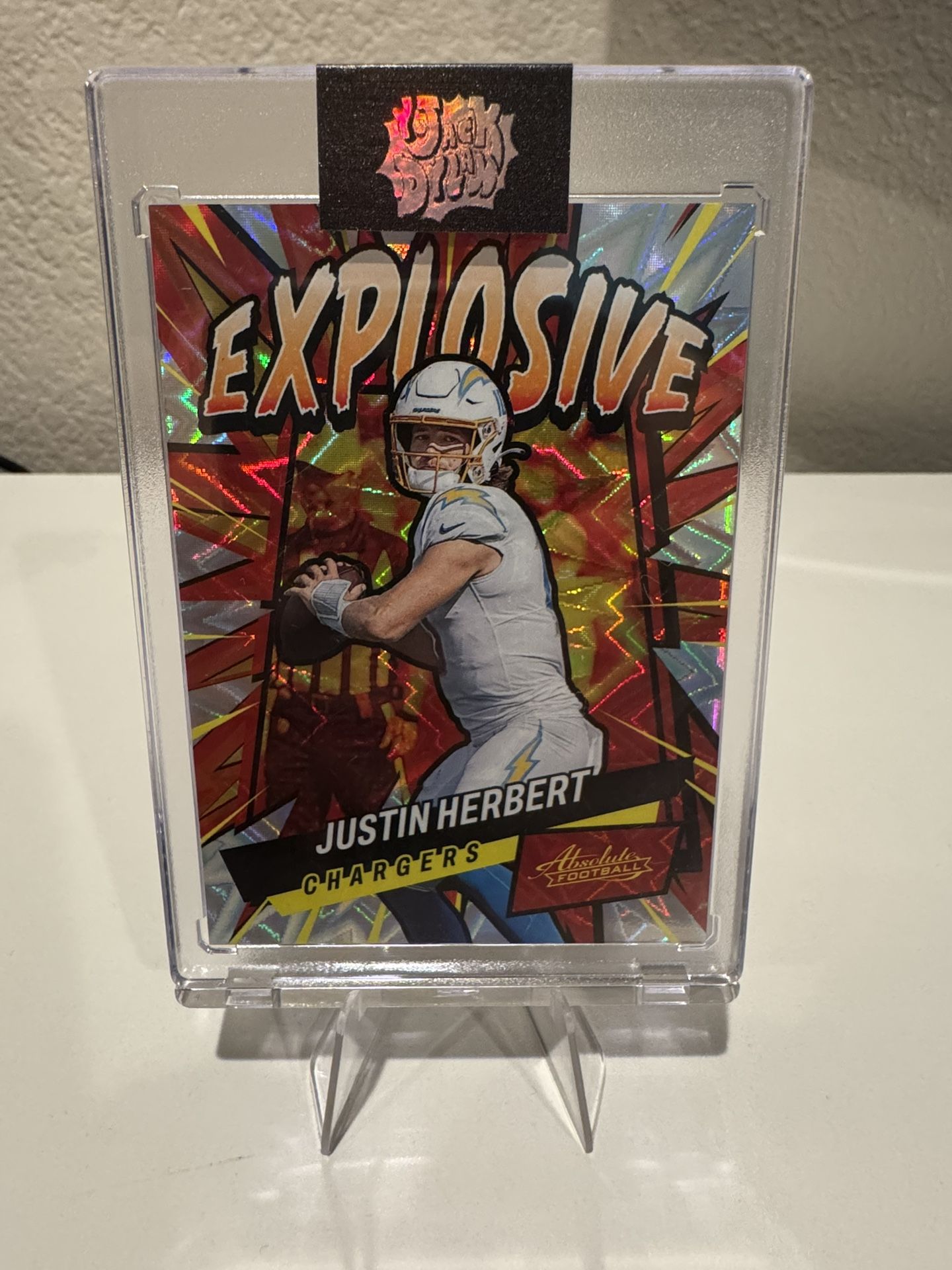 Justin Herbert Explosive Case hit