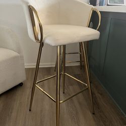 2 Piece Bar Counter Stools  