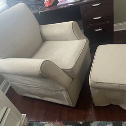 Rocker With Stool