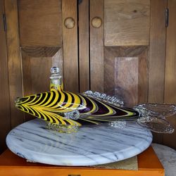 Murano Glass Fish Decanter 