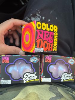 Needoh Cloud and Needoh Change Color