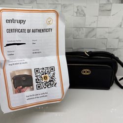 Dior Caro Double Leather Crossbody 