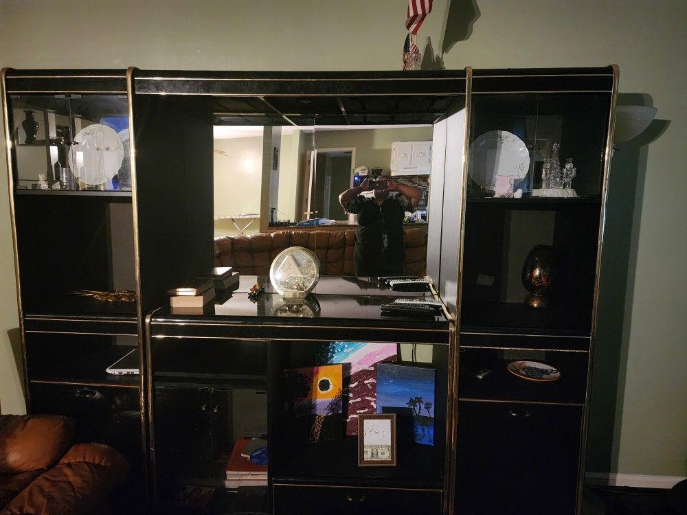 Television Stand Can Be Used As Bar.