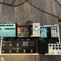 Pedalboard & Pedals FOR SALE!!