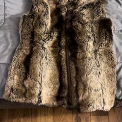 Fur Vest Jacket 
