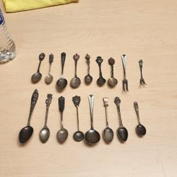 Sterling Silver Colectible Spoons