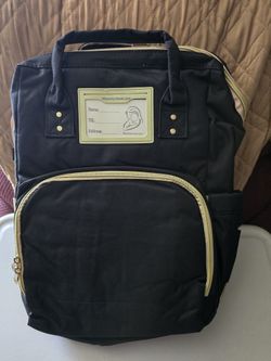 Diaper Bag Backpack, Multifunctional Baby Changing Bag with Foldable Crib & Insulated Milk Bottle Pocket, Large Capacity Travel Backpack with USB Char