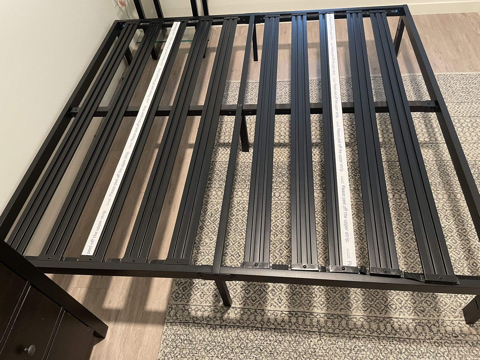 Pending - Hampton 14” Heavy Duty Steel King Size Platform Bed 