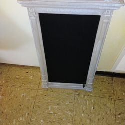 Wooden Framed Chalkboard Pickup Only Cash 