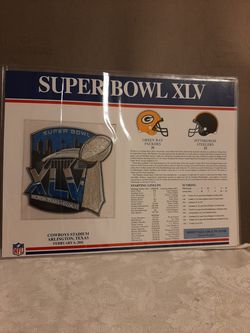 2011 Super Bowl XLV Patch