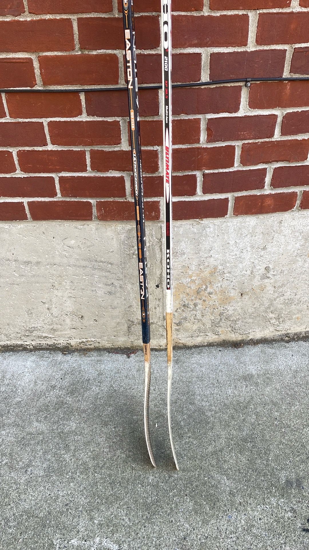 Hockey sticks