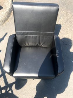 Small leather couch