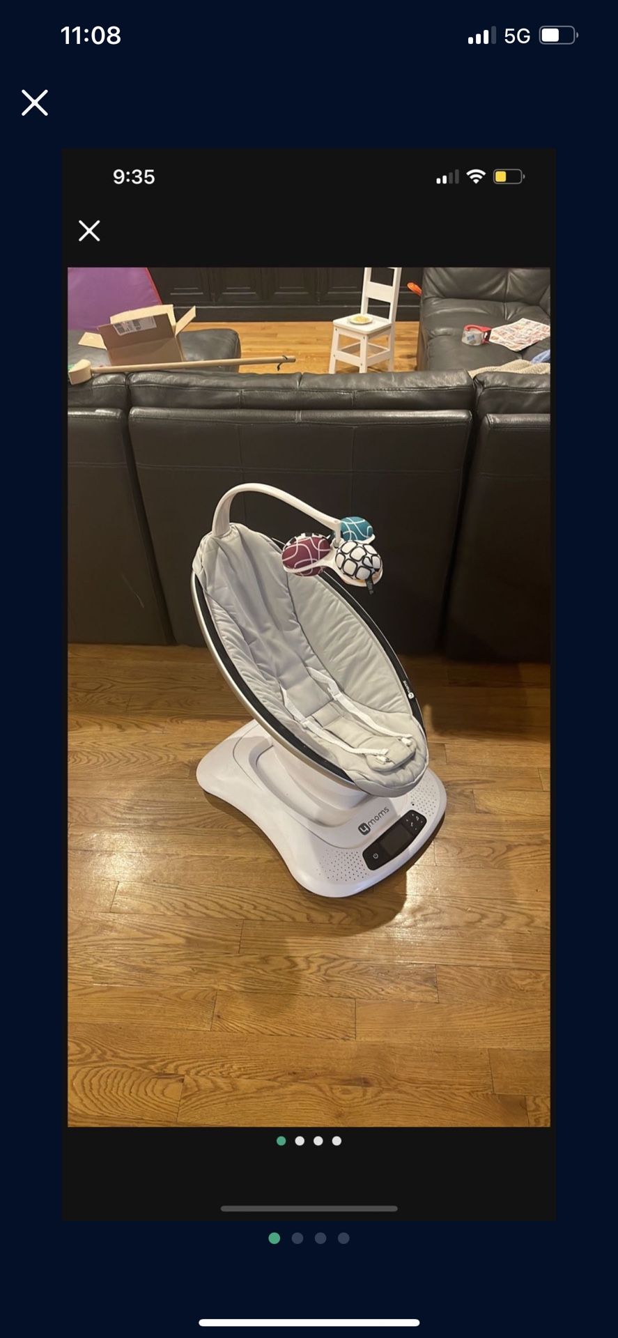 4MOMS MAMAROO BABY SWING