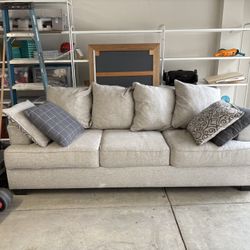 Ashley Furniture Velletri Sofa W/ Queen Sofa Bed