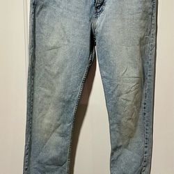 Men’s Levi's 502 Jeans W33 L32 Light Wash