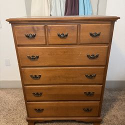 Solid Oak Dresser