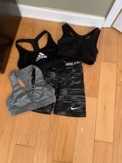 Small Athletic Bundle-Nike Pro Shorts+ Adidas & Gear Sports Bras