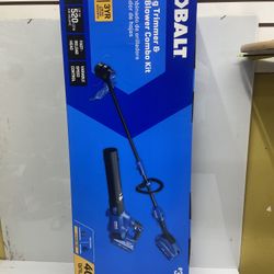 Kobalt Gen4 40-volt Cordless Battery String Trimmer and Leaf Blower and 4.0 Ah (Battery Included) (Charger Included) Item # | Model #KLC 2040A-