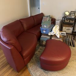 Sectional Leather Couch