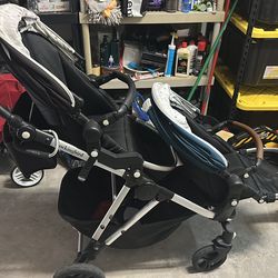 Mockingbird double stroller