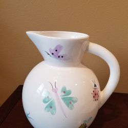 China Home International Water Pitcher - 9 1/2" Tall 