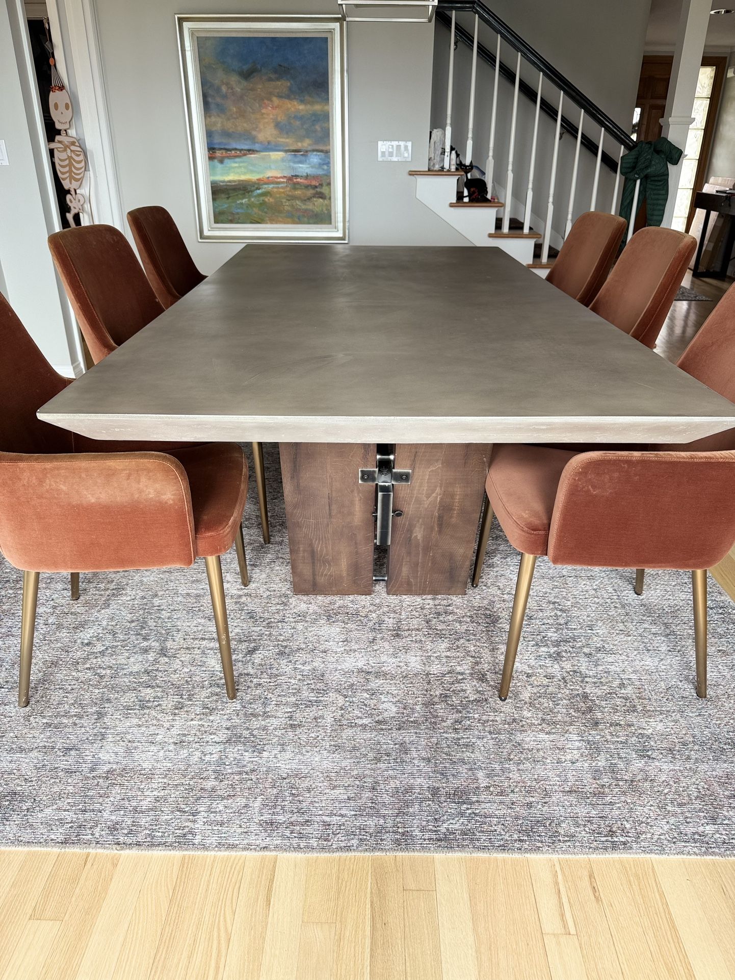 Concrete Dining Table For Sale