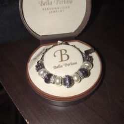 Bella Perlina New Purple Bracelet