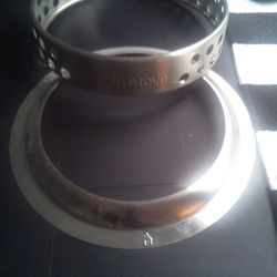 TOP RING  AND BASE FOR SOLO STOVE FIRE PIT