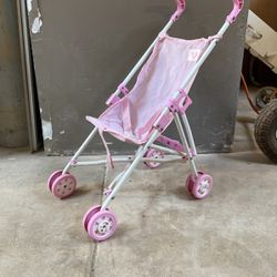 You And Me Pink Toy Stroller 
