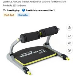 WONDER CORE SMART Ab Machine, Ab Workout Equipment, Sit Up Machine $65