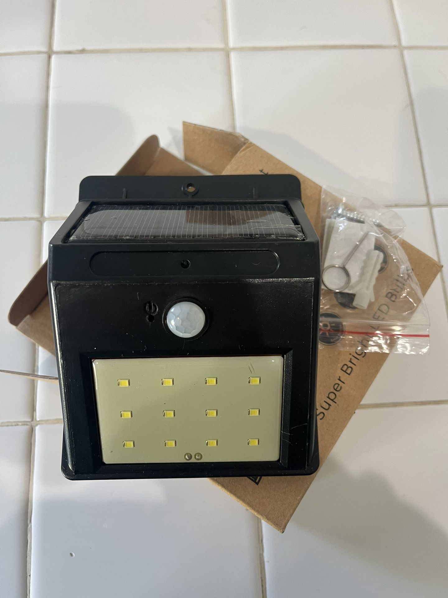 Solar Sensor Light