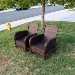 Outdoor Rocking Chairs  Patio Rocking Chairs New Patio Set Patio Furniture 🆕🚛🚎🆕