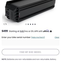 Aventon Level 2 Battery For Sale