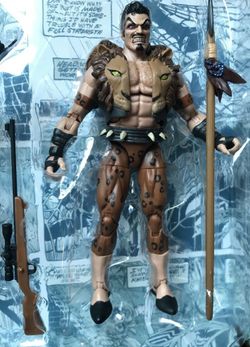 Marvel legends black spider man Kraven 2 pack for Sale in Pico
