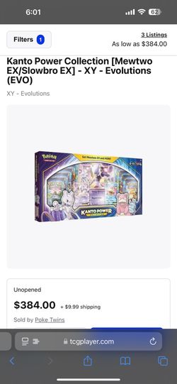 Kanto Power Evolutions Pokémon Box