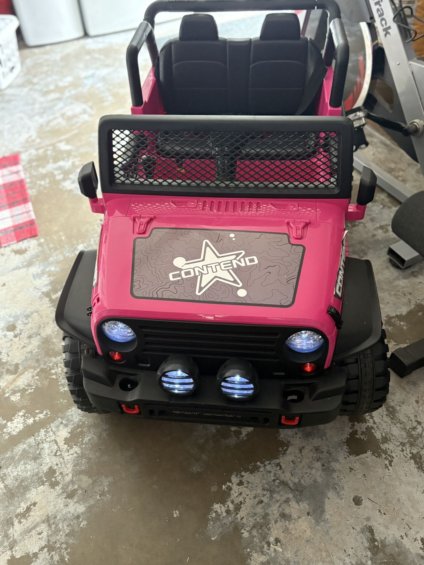 Pink Jeep