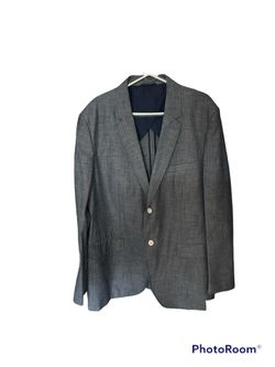 Tasso Elba Chambray Blazer / Sports coat XXL